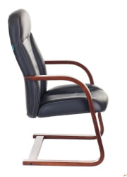 Кресло для посетителя Бюрократ T-9923WALNUT-AV