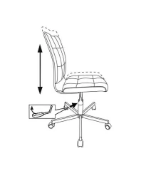 Кресло для оператора Бюрократ CH-330M/VELV88