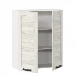 Шкаф кухонный 800 высокий Винченца ЛД 234.460.000.039 Белый Дуб Крафт белый