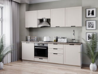 Шкаф кухонный антресоль 600 Джамис ЛД 296.300.000.099 Белый Кашмир