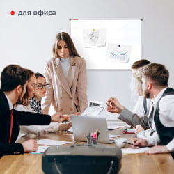 Доска магнитно-маркерная BRAUBERG Extra 90х120 см