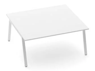 Стол для переговоров Дека Л-обр.каркас 74.145.16 Белый / Deka