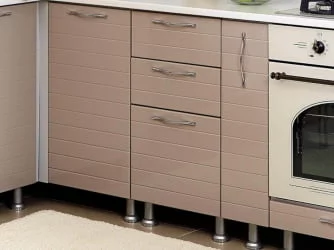 Панель окончание тумбы кухонной 704 тип 3 Анастасия ЛД 848.003.000 Капучино