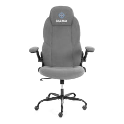 Кресло геймерское БАЗУКА металБЛ велюр, серый, 29 / BAZUKA metalBL
