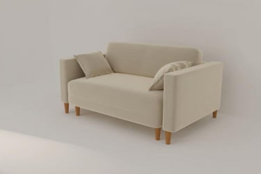 Диван прямой Урвик (Berhouse) Цвет фасада: Левис 04 велюр; Тип: Прямой; Материал фасада: Металл/Велюр