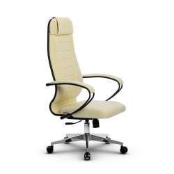 Кресло офисное МЕТТА Комплект 30, Основание 17834 Комплект 3 Бежевое