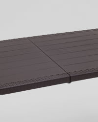 Стол складной чемодан пластиковый Кейт 180 Коричневый Стол складной чемодан пластиковый Кейт 180 Коричневый