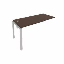 Проходной наборный элемент рабочей станции Метал Сйстем Б.ПРС-СП-1.4 Венге/Серый / Metal System