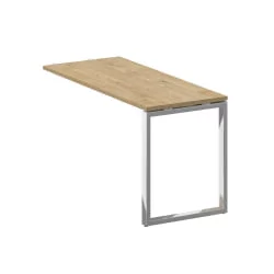 Брифинг-приставка 1400мм СХИФТ СК.БР-140 Тиквуд Светлый/Белый Бриллиант / SHIFT SK.BR-140