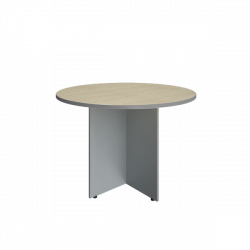 Стол переговорный Рива А.ПРГ-1 Клен/Металлик / Riva