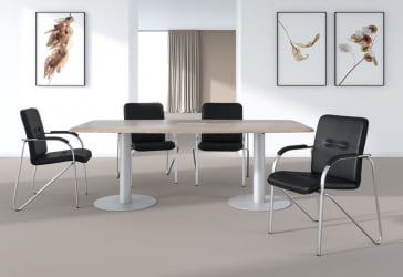 Кресло посетителя CHAIRMAN 850 N Черный