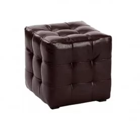 Пуф Лючия 202 квадратный Темно-коричневый