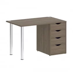 Стол письменный ХОМЕ ОФФИCЕ ВР.СП-3-118.4 Вяз Благородный / HOME OFFICE VR.SP-3-118.4