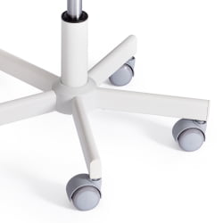 Кресло на колёсиках Funny ткань, голубой