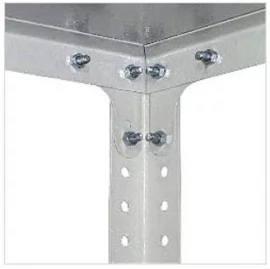 Металлический стеллаж Крепеж стойки Strong MS (уголки 4 шт) Металлический стеллаж Крепеж стойки Strong MS (уголки 4 шт)