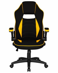 Кресло игровое DOBRIN RICK (черно-желтый)