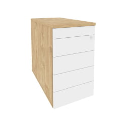 Тумба приставная / опорная (TIP-ON) ONIX O.TPO-1.8 TIP Тиквуд Светлый/Белый