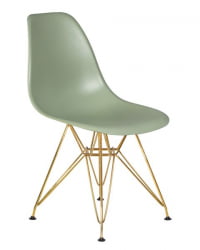 Стул обеденный ДОБРИН ДСР (ножки золотые, цвет мятный (НКС-Г-09)) 4 шт / DOBRIN DSR (NX-G-09))