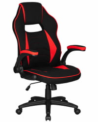 Кресло игровое DOBRIN RICK (черно-красный)