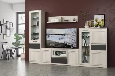 ТВ тумба Лиана 45.16 Ясень анкор светлый