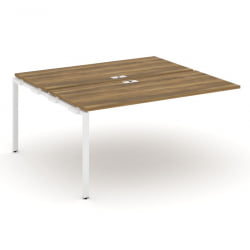 Двойной наборный элемент рабочей станции CОНCЕПТ CН.ДНРС-004 Сандал Янтарный Белый / CONCEPT CN.DNRS-004