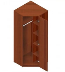 Шкаф угловой для одежды Р.Ш-10 Ясень светлый