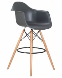 Стул барный DOBRIN DAW BAR Серый