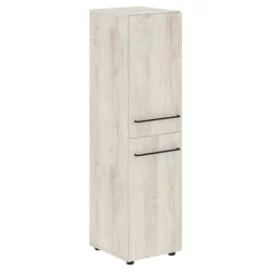 Шкаф колонка с 2-мя глухими малыми дверьми LOFTIS LMC 40.4 Сосна Эдмонт