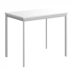 Стол прямой ИМАГО-С СП-1.1С белый алюминий / IMAGO-S СП-1.1S
