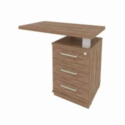 Тумба приставная First KTP-1 (R) Дуб Табак