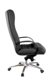 Кресло руководителя Атлант АЛ М кожа Черный / Atlant AL M