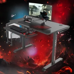 Геймерский стол Еурека И1-С Блаcк / Eureka I1-S Black