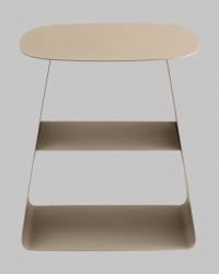 Журнальный столик Лейре металл бежевый / Leyre