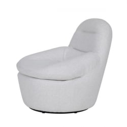 Кресло лаунж Fir светло-серый