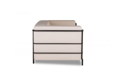 Диван трехместный Аполло 2.0 (3Д) Черный Euroline 9100