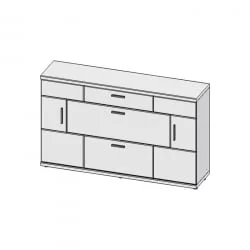 Комод Корано Бм.Кор-06 Белый