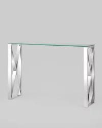 Консоль КРОСС 115x30 Серебро