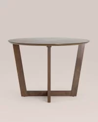 Стол из массива дерева КАЙ 110кс110 Орех / KAY 110x110