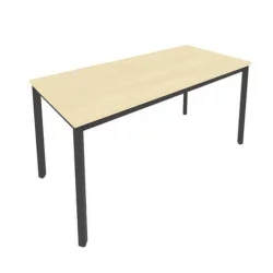 Стол письменный на металлокаркасе СЛИМ СЙСТЕМ С.СП-6 Клен-Антрацит / SLIM SYSTEM