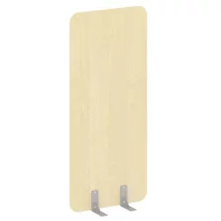 Перегородки на металлических опорах на фетровых подпятниках Р-лине ДП.Ф-80-180 Клен / R-line DP.F-80-180