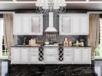 Тумба кухонная винная Тип 4 Италия ЛД 270.070.000 Белая