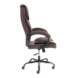 Кресло руководителя ОРЕОН металБЛ велюр, коричневый, 6 / OREON metalBL