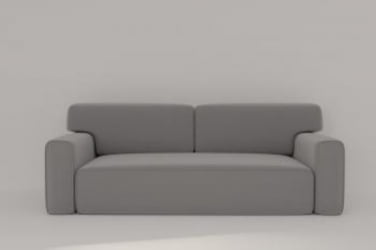 Диван прямой Сандвик (Berhouse) Цвет фасада: Грей рогожка; Тип: Прямой; Материал фасада: Микророгожка