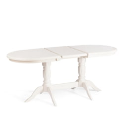 Раздвижной стол COPPOLA бук, мдф, 140+40x80x77см, Ivory white