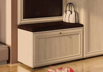 Тумба для обуви Оскар-7 (А) Модена 05 Дуб сонома светлый