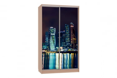 Шкаф-купе ясень Рио 7-600 07 SK-04R18 дуб млечный