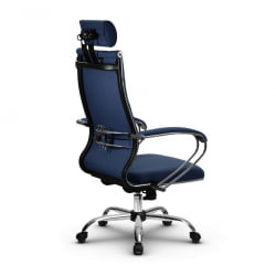 Кресло офисное METTA B 2m 34PF/K127, Основание 17833 Комплект 2 Синее