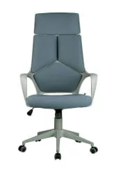 Кресло оператора Riva Chair 8989 (серый пластик) Серый