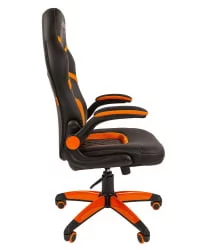 Кресло геймерское CHAIRMAN GAME 18 Черный Оранжевый