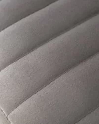 Стул барный ДОБРИН CХАРЛЙ Серый велюр МДЖ9-75 / DOBRIN CHARLY MJ9-75